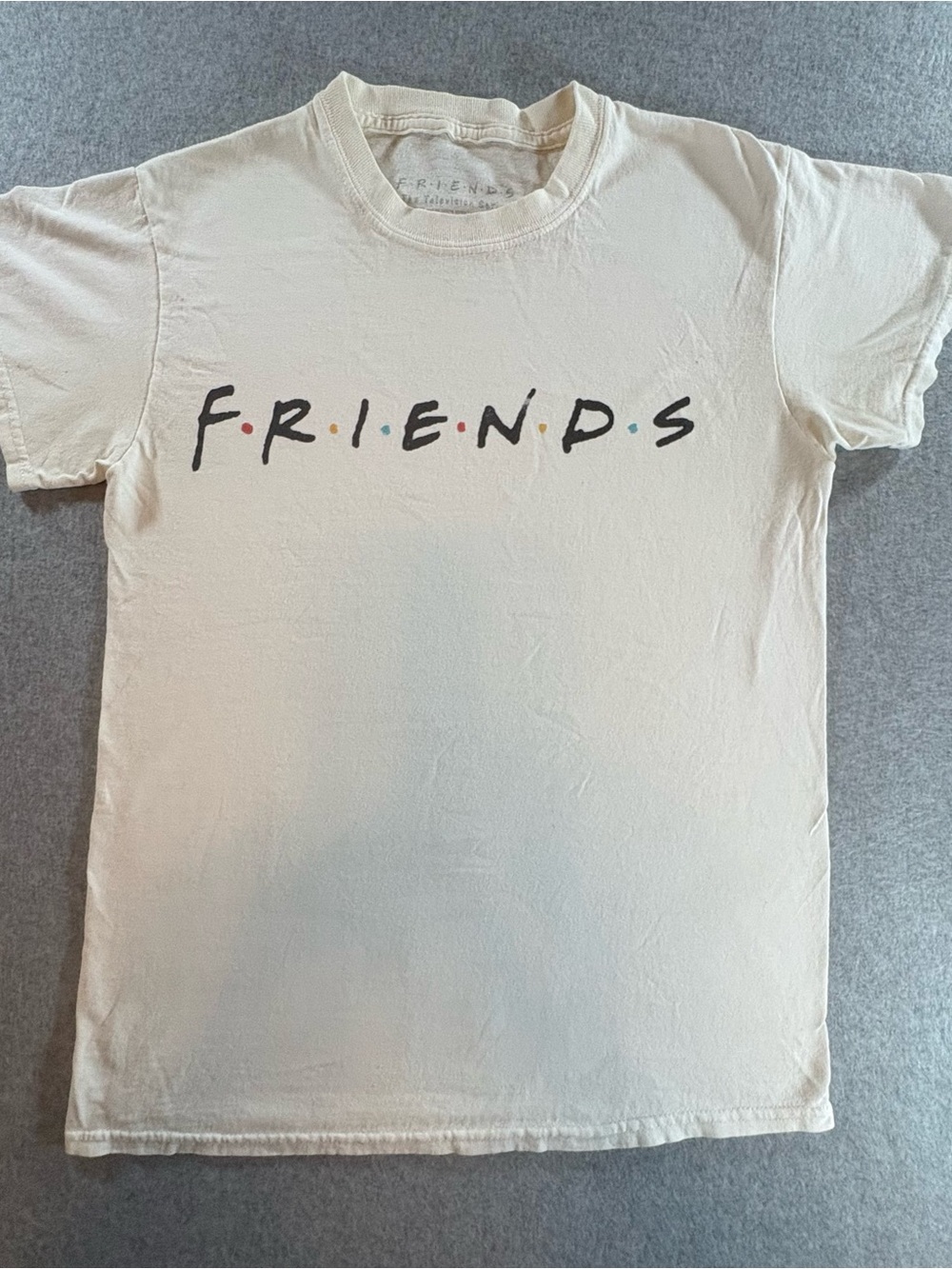 FRIENDS Logo Graphic Tee - Cream